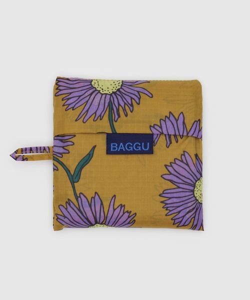 BAGGU(バグー)の「STANDARD BAGGU 594.オークルデイジー(エコバッグ/サブバッグ・レディース・ダークベージュ・FREE)」の3枚目の写真