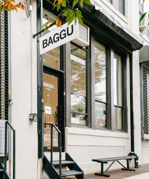 BAGGU(バグー)の「STANDARD BAGGU 594.オークルデイジー(エコバッグ/サブバッグ・レディース・ダークベージュ・FREE)」の4枚目の写真
