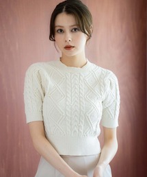 NOELA | ケーブルパールニット(ニット/セーター)