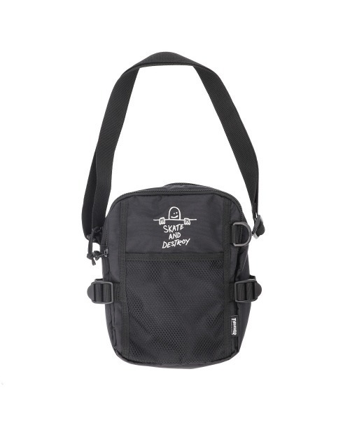 BACKYARD FAMILY(バックヤードファミリー)の「THRASHER 縦型ショルダーバッグ(ショルダーバッグ・レディース・ブラック×ライム/ブラック×ホワイト/ホワイト×ブラック・FREE)」の5枚目の写真