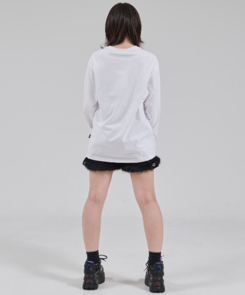 OY（オーワイ）の「『OY/オーワイ』MULTI DOLLY L/S TEE/マルチオードリー長袖Tシャツ（Tシャツ/カットソー・レディース・ブラック/ホワイト・L/M）」の19枚目の写真