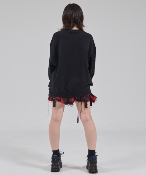 OY（オーワイ）の「『OY/オーワイ』MULTI DOLLY L/S TEE/マルチオードリー長袖Tシャツ（Tシャツ/カットソー・レディース・ブラック/ホワイト・L/M）」の17枚目の写真