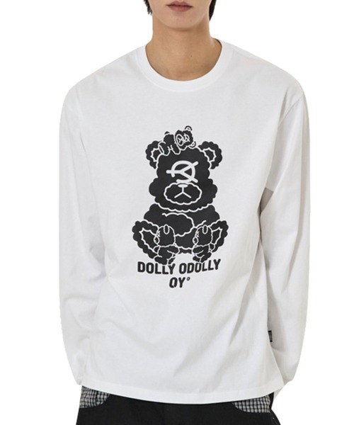 OY（オーワイ）の「『OY/オーワイ』MULTI DOLLY L/S TEE/マルチオードリー長袖Tシャツ（Tシャツ/カットソー・レディース・ブラック/ホワイト・L/M）」の21枚目の写真