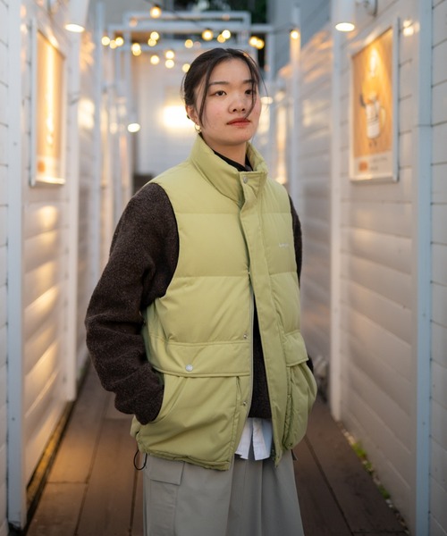 Snow Peak(スノーピーク)の「Snow Peak / Everyday Down Vest ダウンベスト(ダウンベスト・メンズ・ブラック/チャコール/ライトグリーン・L/M/S/XL/1)」の1枚目の写真