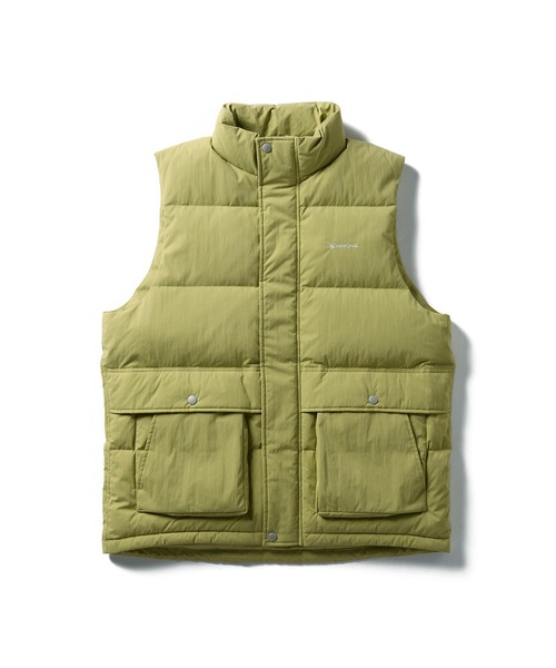 Snow Peak(スノーピーク)の「Snow Peak / Everyday Down Vest ダウンベスト(ダウンベスト・メンズ・ブラック/チャコール/ライトグリーン・L/M/S/XL/1)」の15枚目の写真