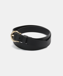 LEFIJE/レフィージェ　黒レザーベルト　新品未使用 LEFIJE | レザー ベルト BLACK WOMEN
