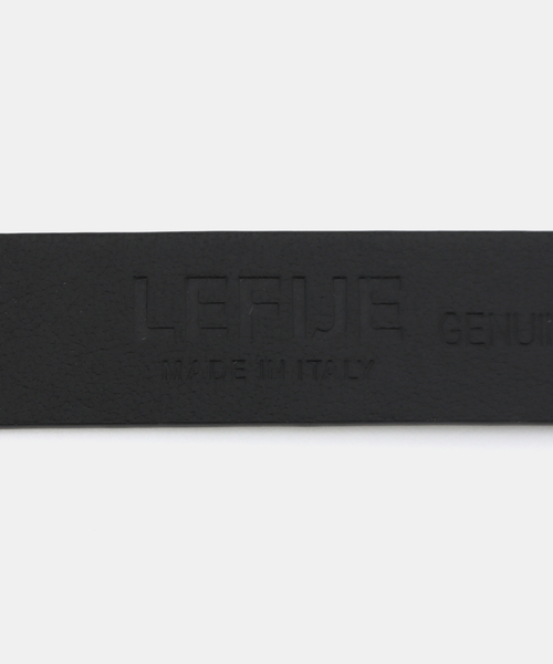 LEFIJE（レフィエ）の「LEFIJE / レフィエ レザースリムベルト（ベルト・レディース・ブラック・FREE）」の4枚目の写真