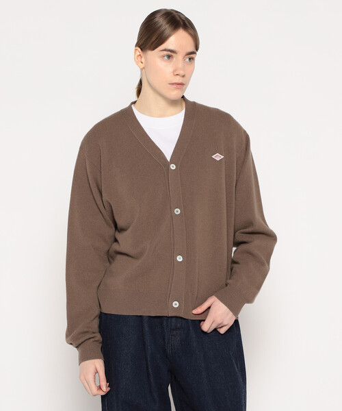 WOMEN'S LAMBSWOOL V-NECK KNIT CARDIGAN（カーディガン/ボレロ