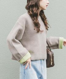 ITEMS URBANRESEARCH | 『洗濯可/毛玉防止』ダブルフェイスモールニット(ニット/セーター)