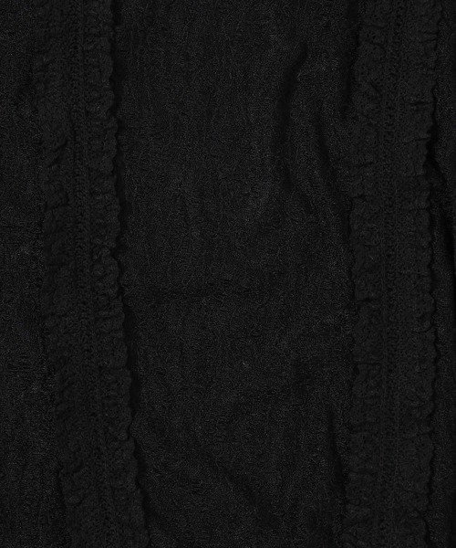 mysty woman（ミスティウーマン）の「レースハイネックカットソー 576986（Tシャツ/カットソー・レディース・ブルー/オフホワイト/ブラック・FREE）」の19枚目の写真