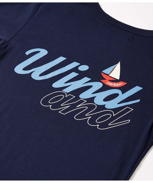PETIT BATEAU（プチバトー）の「Ｗ＆Ｓプリント半袖Ｔシャツ（Tシャツ/カットソー・レディース・ネイビー/ホワイト/ピンク・SMALL/MEDIUM/XX-SMALL/X-SMALL/LARGE）」の8枚目の写真