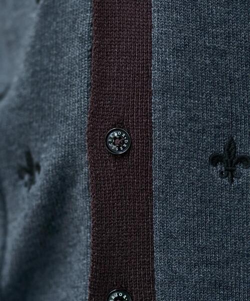 DRESSTERIOR(ドレステリア)の「エンブロイダリー ニットカーディガン(カーディガン/ボレロ・メンズ・グレー/ネイビー・92/91/90/94)」の20枚目の写真