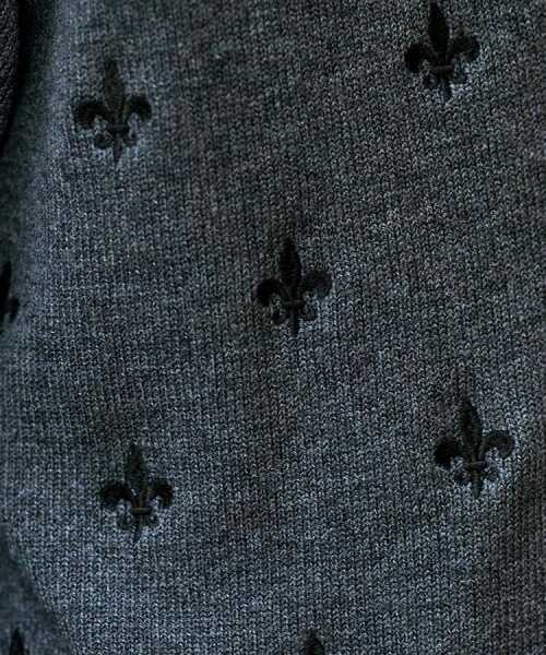 DRESSTERIOR(ドレステリア)の「エンブロイダリー ニットカーディガン(カーディガン/ボレロ・メンズ・グレー/ネイビー・92/91/90/94)」の21枚目の写真