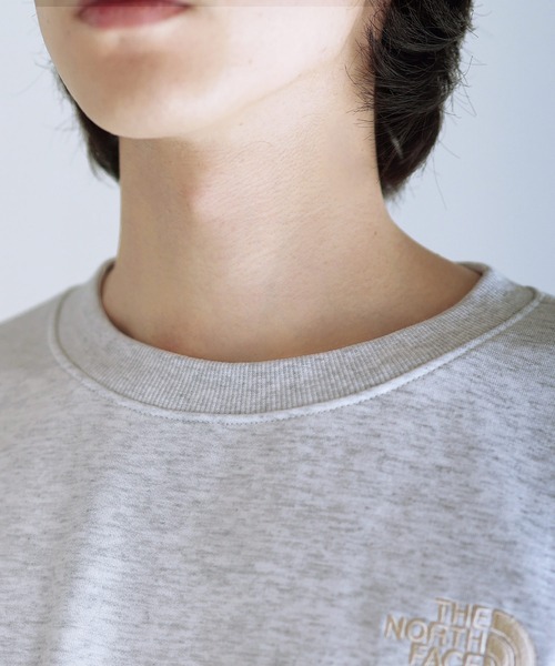 THE NORTH FACE（ザノースフェイス）の「THE NORTH FACE 国内未発売ベーシック コットン ワンポイント ロゴ スウェットM'S CORE SWEATSHIRTS（スウェット・メンズ・シルバー/ラベンダー/クリーム/ブラック・XL/L/M/S）」の8枚目の写真