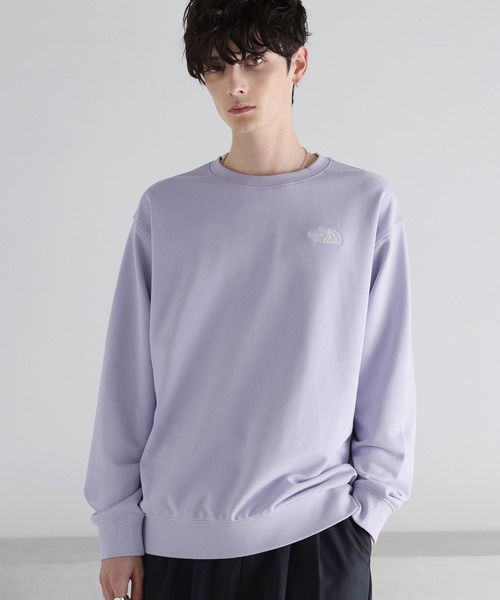 THE NORTH FACE（ザノースフェイス）の「THE NORTH FACE 国内未発売ベーシック コットン ワンポイント ロゴ スウェットM'S CORE SWEATSHIRTS（スウェット・メンズ・シルバー/ラベンダー/クリーム/ブラック・XL/L/M/S）」の20枚目の写真