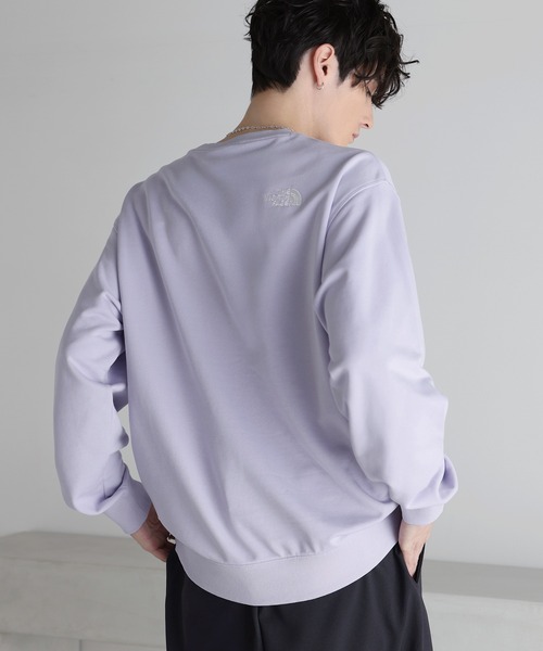 THE NORTH FACE（ザノースフェイス）の「THE NORTH FACE 国内未発売ベーシック コットン ワンポイント ロゴ スウェットM'S CORE SWEATSHIRTS（スウェット・メンズ・シルバー/ラベンダー/クリーム/ブラック・XL/L/M/S）」の22枚目の写真