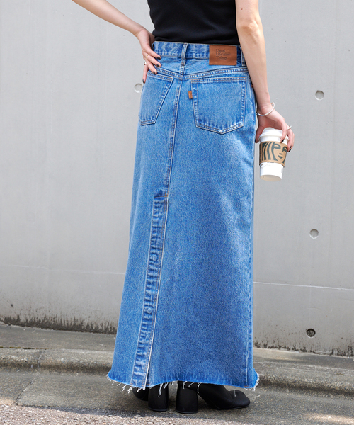 追加2 ULTデニムスリットリーンスカート（デニムスカート）｜OUTDOOR