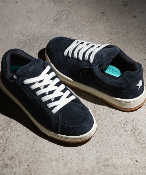 CONVERSE SKATEBOARDING(コンバーススケートボーディング)の「CONVERSE/コンバース/SKATESTAR SK OX/スケートスターSK OX(スニーカー・メンズ・ブラック・8/8.5/9/9.5/10)」の1枚目の写真