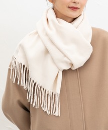 Honeys（ハニーズ）の「【シアバター加工・抗菌防臭・吸湿発熱】無地ストール（ストール/ショール）」