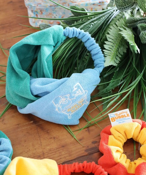 niko and...(ニコアンド)の「【Bubbling BUBBLE】ヘアバンド(ヘアバンド・レディース・オレンジ/ブルー・0)」の1枚目の写真