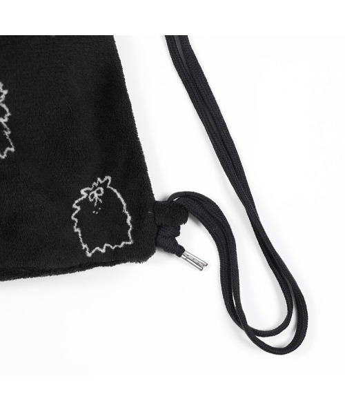 FANCY CLUB(ファンシークラブ)の「【FANCY X DUSTY】Zzz DUSTY SALON PAJAMA GYM SACK / 【ファンシー X ダスティ】Zzzダスティーサロンパジャマリュック(バックパック/リュック・レディース・スカイブルー/ブラック・ONE SIZE)」の10枚目の写真