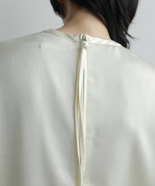 セール】Satin Over Tops（Tシャツ/カットソー）｜anuke（アンヌーク