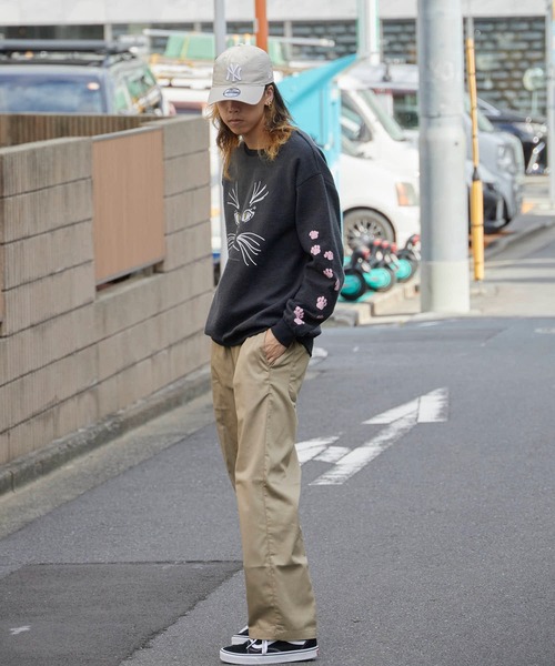 JERZEES（ジャージーズ）の「JERZEES/ジャージーズ CAT FACE OTHER-SIDE CREWSWEAT スウェット（スウェット・メンズ・レッド/ブラック・XL/L/M）」の14枚目の写真