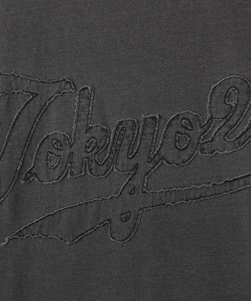 TOKYO 23（トウキョウニジュウサン）の「TOKYO 23 Vintage Washed T-shirt / トウキョウ 23 ヴィンテージ ウォッシュ Tシャツ（Tシャツ/カットソー・メンズ・グレー/チャコール・M/L/XL/XXL）」の9枚目の写真