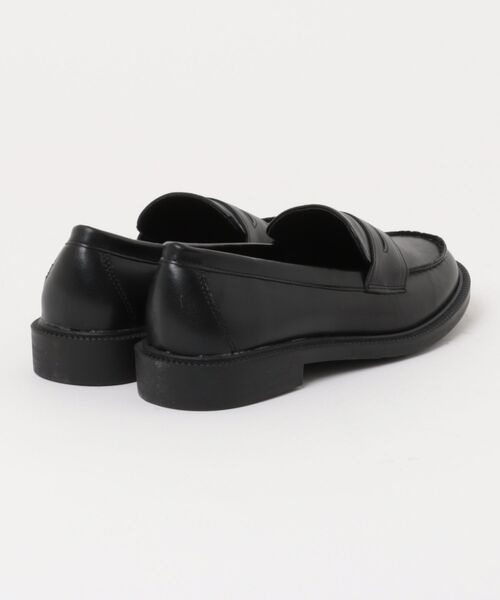 Fabby fabby（ファビィーファビィー）の「フラットローファー（ローファー・レディース・ブラック・SMALL/MEDIUM/LARGE）」の2枚目の写真