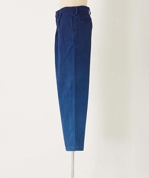 BLUE BLUE JAPAN（ブルーブルージャパン）の「JAPAN DORAKU REWORK ホンアイグラデーションサシコトラウザース（スラックス・メンズ・インディゴブルー・L/XL/M/S）」の3枚目の写真