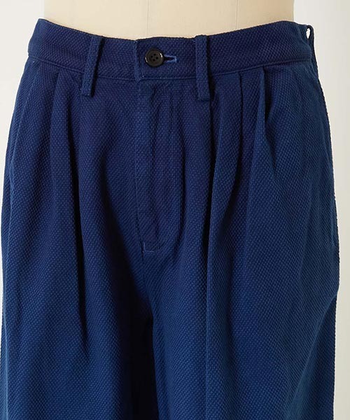 BLUE BLUE JAPAN（ブルーブルージャパン）の「JAPAN DORAKU REWORK ホンアイグラデーションサシコトラウザース（スラックス・メンズ・インディゴブルー・L/XL/M/S）」の5枚目の写真