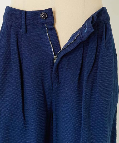 BLUE BLUE JAPAN（ブルーブルージャパン）の「JAPAN DORAKU REWORK ホンアイグラデーションサシコトラウザース（スラックス・メンズ・インディゴブルー・L/XL/M/S）」の7枚目の写真