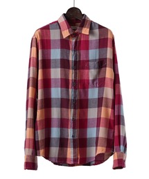 many men many mind（メニーメンメニーマインド）の「レギュラーカラー ネルシャツ/チェックシャツ/レギュラーフィット（シャツ/ブラウス）」