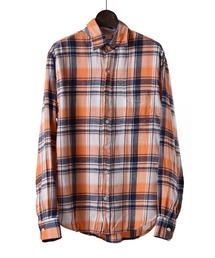 many men many mind（メニーメンメニーマインド）の「レギュラーカラー ネルシャツ/チェックシャツ/レギュラーフィット（シャツ/ブラウス）」