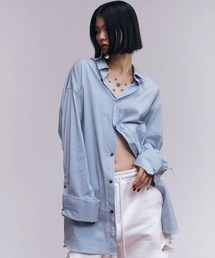 【JOSEMOON/ジョゼムーン】JOSEMOON STRIPE SHIRT/ジョゼムーンストライプシャツ