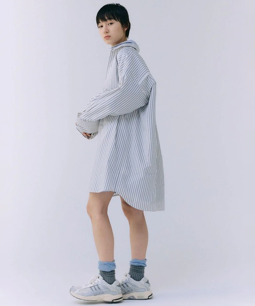 セール】【JOSEMOON/ジョゼムーン】JOSEMOON STRIPE SHIRT/ジョゼ