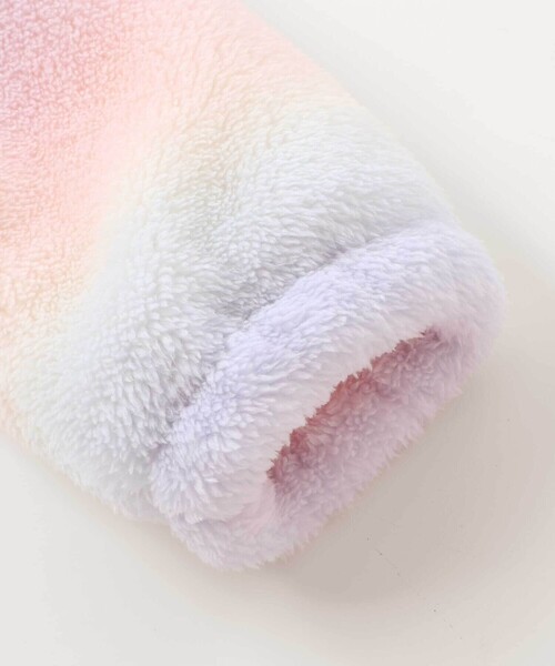 SLAP SLIP（スラップスリップ）の「ハートポケットオーロラボアジャケット(80~130cm)（ブルゾン・キッズ・パープル系その他/ピンク系その他・80ｃｍ/100cm/120cm/90cm/110cm/130cm）」の16枚目の写真