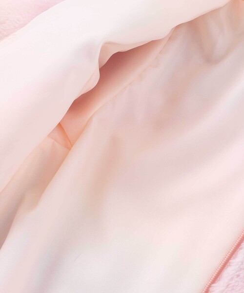 SLAP SLIP（スラップスリップ）の「ハートポケットオーロラボアジャケット(80~130cm)（ブルゾン・キッズ・パープル系その他/ピンク系その他・80ｃｍ/100cm/120cm/90cm/110cm/130cm）」の5枚目の写真