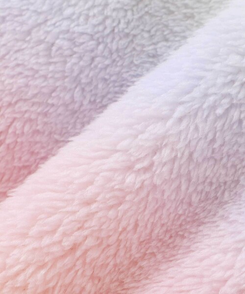 SLAP SLIP（スラップスリップ）の「ハートポケットオーロラボアジャケット(80~130cm)（ブルゾン・キッズ・パープル系その他/ピンク系その他・80ｃｍ/100cm/120cm/90cm/110cm/130cm）」の13枚目の写真