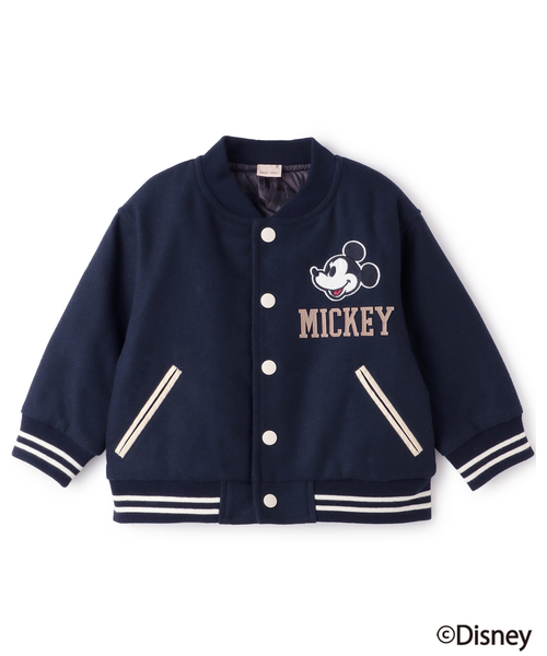 petit main（プティマイン）の「【Disney/リンク/洗える】スタジャン（スタジャン・キッズ・アイボリー/カラフル/ネイビー・130cm/100cm/90cm/120cm/110cm/80ｃｍ）」の11枚目の写真