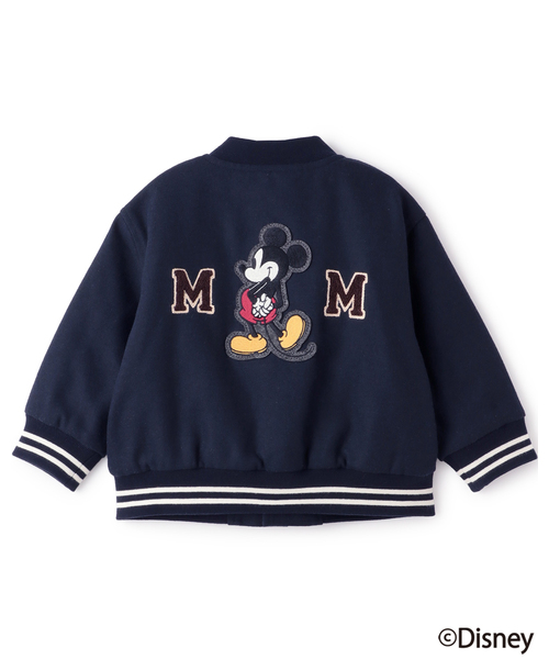 petit main（プティマイン）の「【Disney/リンク/洗える】スタジャン（スタジャン・キッズ・アイボリー/カラフル/ネイビー・130cm/100cm/90cm/120cm/110cm/80ｃｍ）」の13枚目の写真