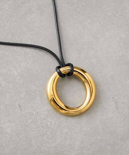 SHENERY(シーナリー)の「モチーフレザーネックレス(ネックレス・レディース・シルバー/ゴールド・FREE)」の4枚目の写真