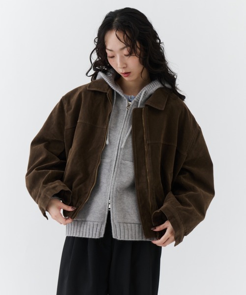 Soft Suede Blouson Jacket / ソフトスエード ブルゾンジャケット