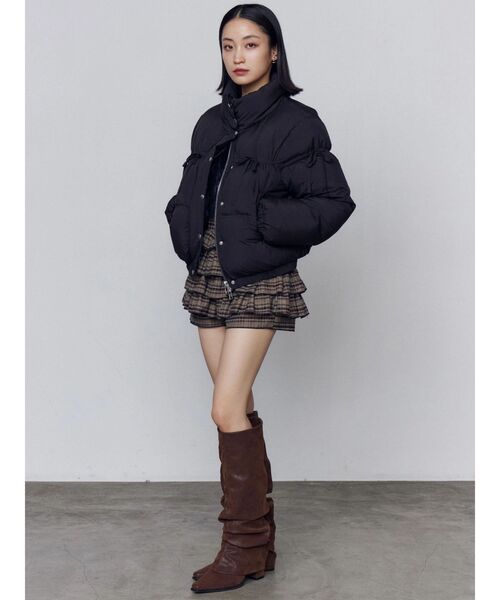 EMODA（エモダ）の「ティアードショートパンツ（その他パンツ・レディース・ブラウン/ブラック・FREE）」の9枚目の写真