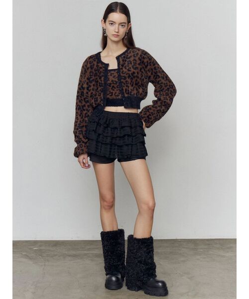 EMODA（エモダ）の「ティアードショートパンツ（その他パンツ・レディース・ブラウン/ブラック・FREE）」の17枚目の写真