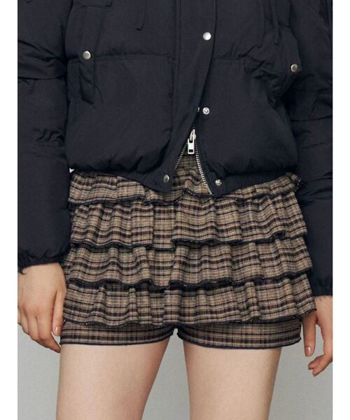 EMODA（エモダ）の「ティアードショートパンツ（その他パンツ・レディース・ブラウン/ブラック・FREE）」の21枚目の写真