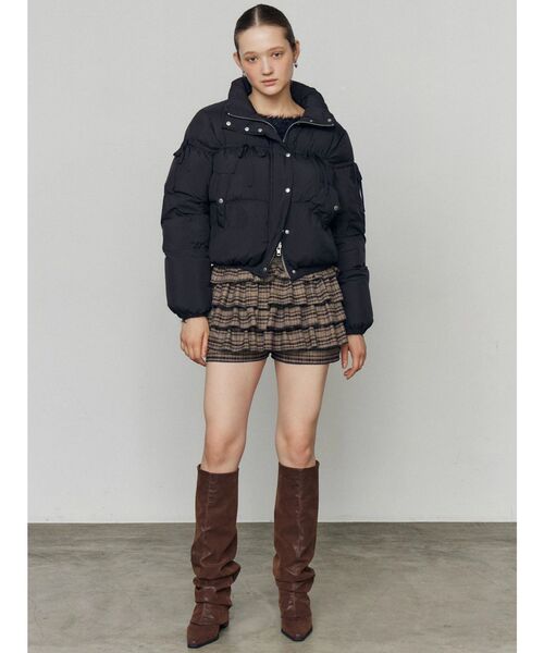 EMODA（エモダ）の「ティアードショートパンツ（その他パンツ・レディース・ブラウン/ブラック・FREE）」の22枚目の写真