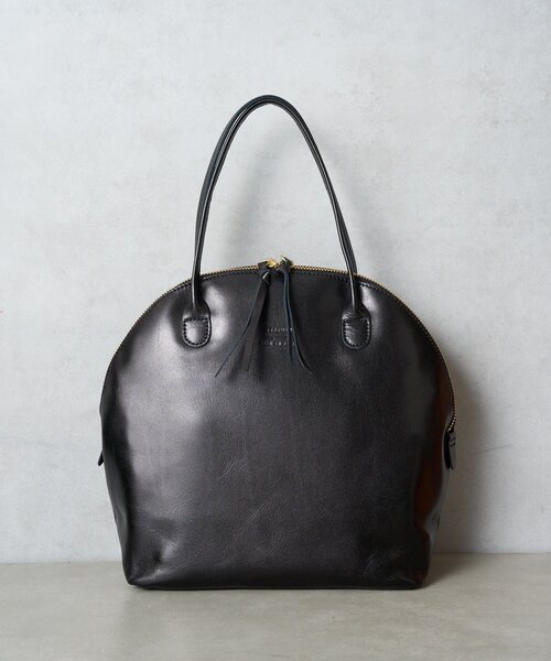 BIRTHDAY BAR（バースデイバー）の「LIGHT LEATHER BOSTON 軽量本革ボストンバッグ（ボストンバッグ・レディース・ブラック/ダークブラウン/キャメル・0）」の8枚目の写真