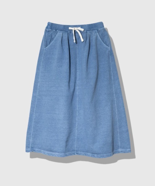 Good On(グッドオン)の「Good On/グッドオン SWEAT SKIRT(スカート・レディース・セージグリーン/ブルー系その他/ブラック系その他2・FREE)」の1枚目の写真