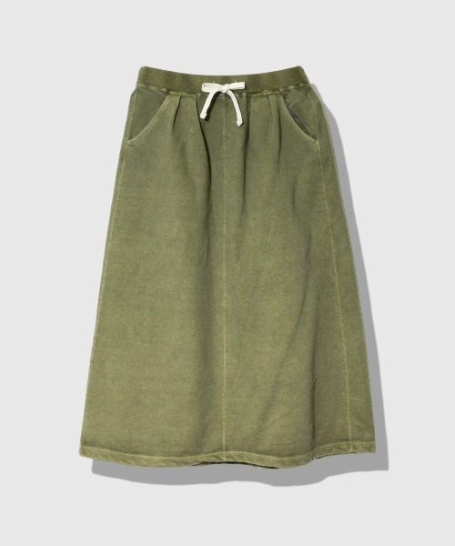 Good On(グッドオン)の「Good On/グッドオン SWEAT SKIRT(スカート・レディース・セージグリーン/ブルー系その他/ブラック系その他2・FREE)」の3枚目の写真